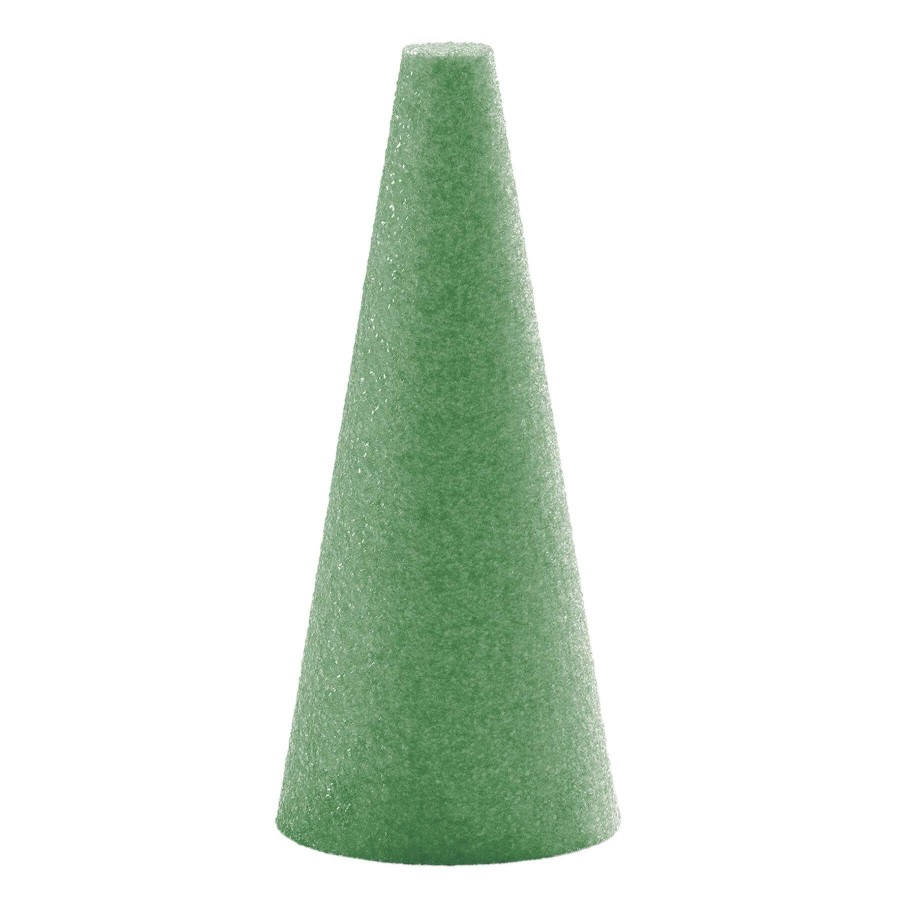 Home Accessories * | 12X4 Floral Foam Cone Green Exactly Discount