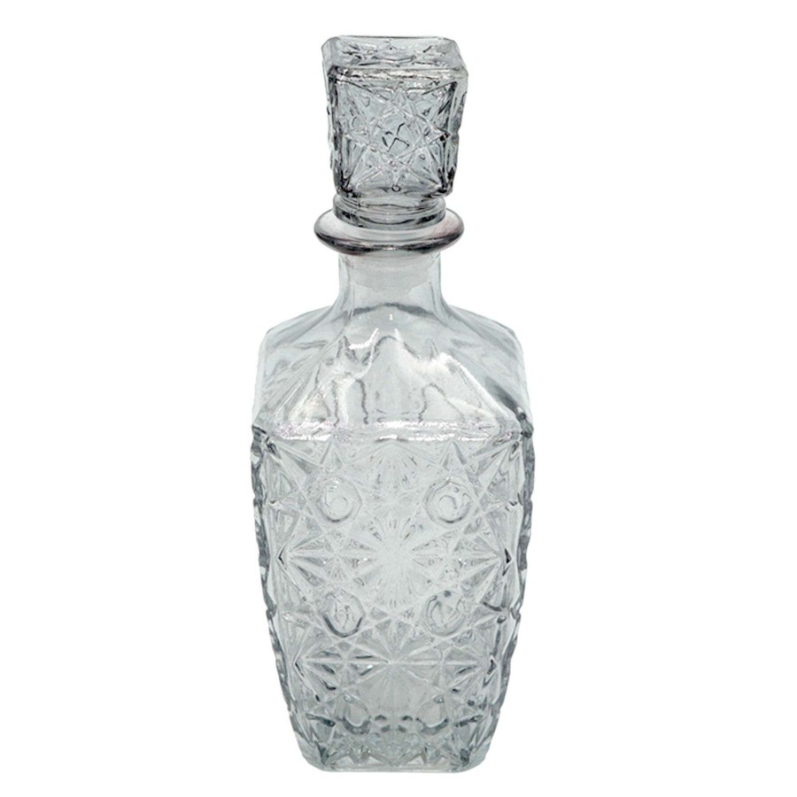 Home Accents * | Smoke Glass Bottle Vase, 9.5 Quality Guarantee