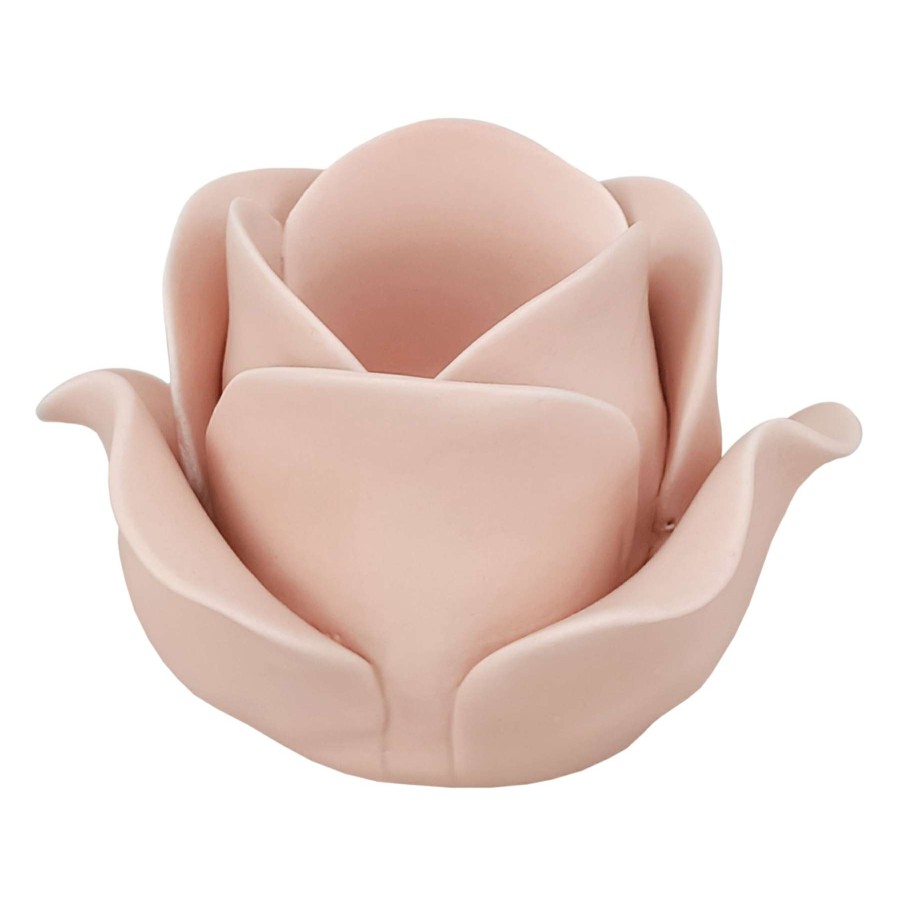 Home Accents * | 4.1D 2.8H In Ceramic Flower Discounts