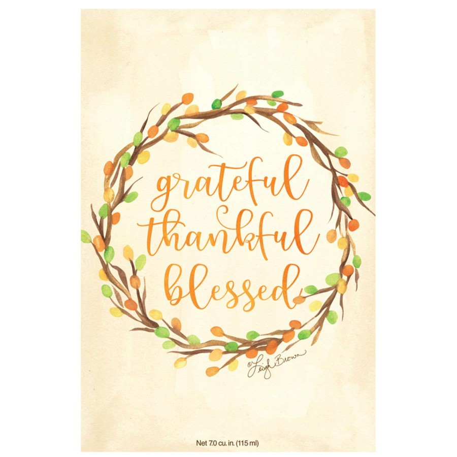 Home Accessories * | Set Of 4 Grateful Thankful Blessed Sachet Outlet