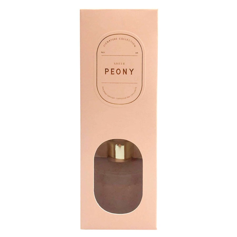 Home Accessories * | Sheer Peony Scented Reed Diffuser, 90Ml Reliable Quality