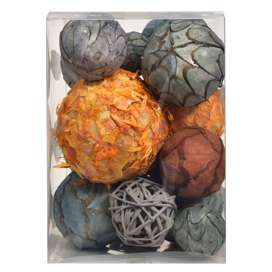 Home Accents * | Green Assorted Dried Orbs Exceptional Design