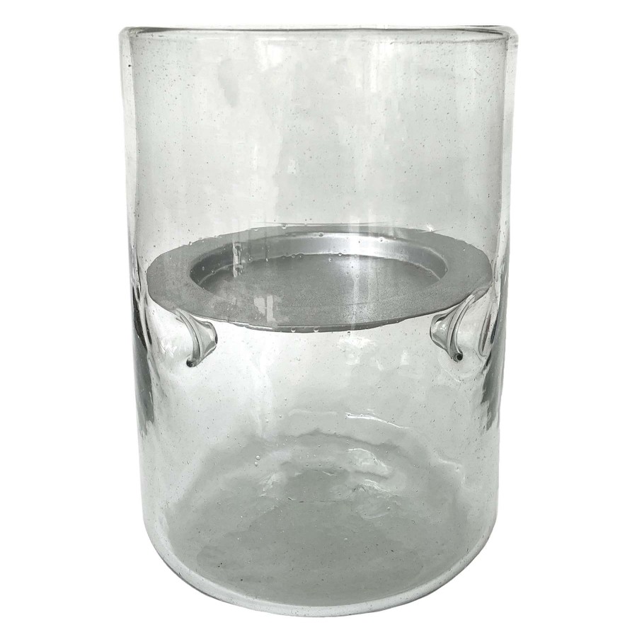 Home Accents * | Picado Glass Candle Holder, 9 Discount Store