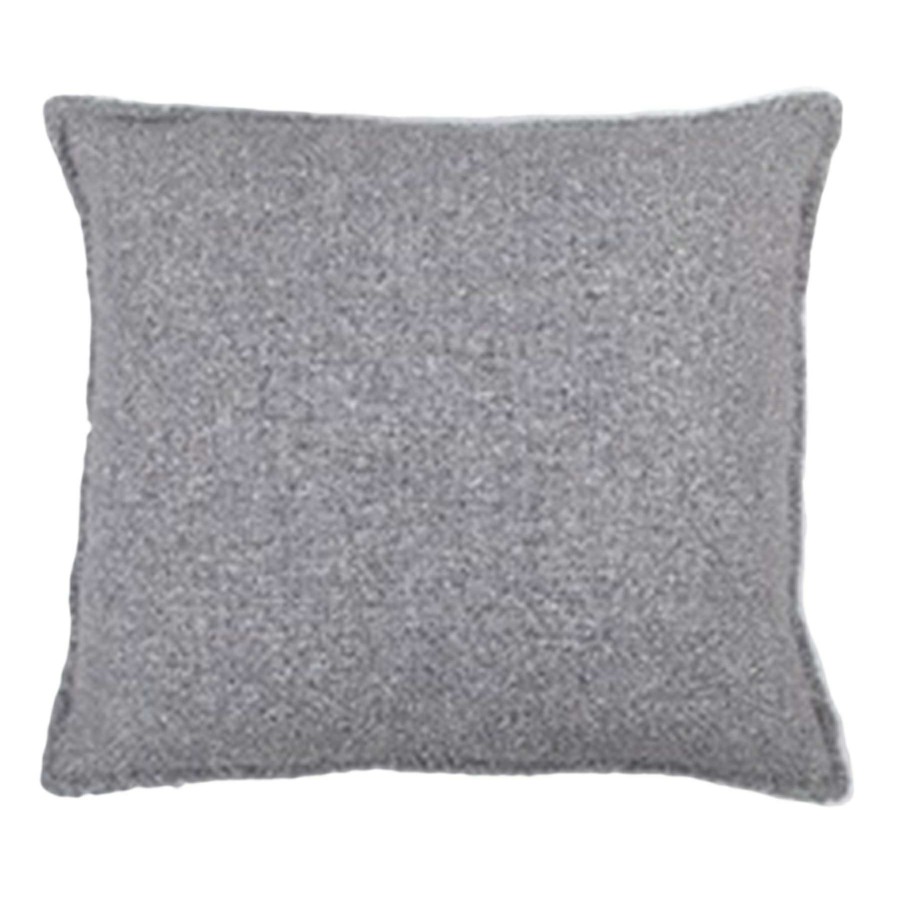 Home Accessories * | Honeybloom Grey Woven Throw Pillow With Flange, 20 Exclusive Design