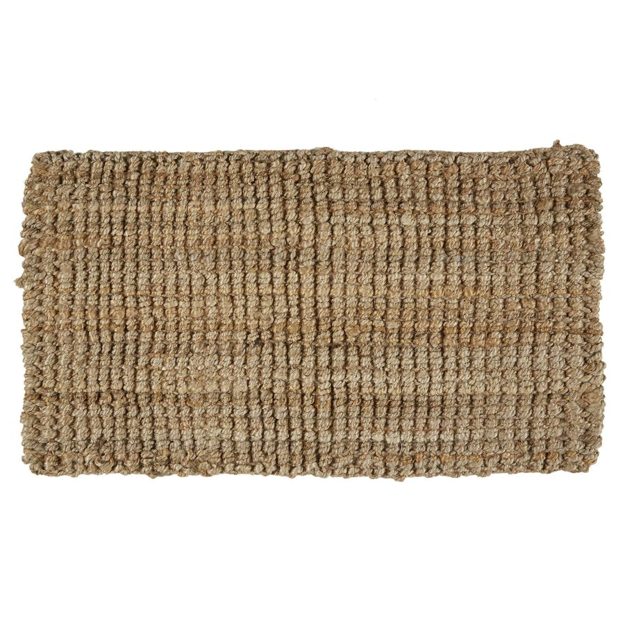 Rugs & Curtains * | Natural Jute Boucle Accent Rug, 20 34 Limited Edition