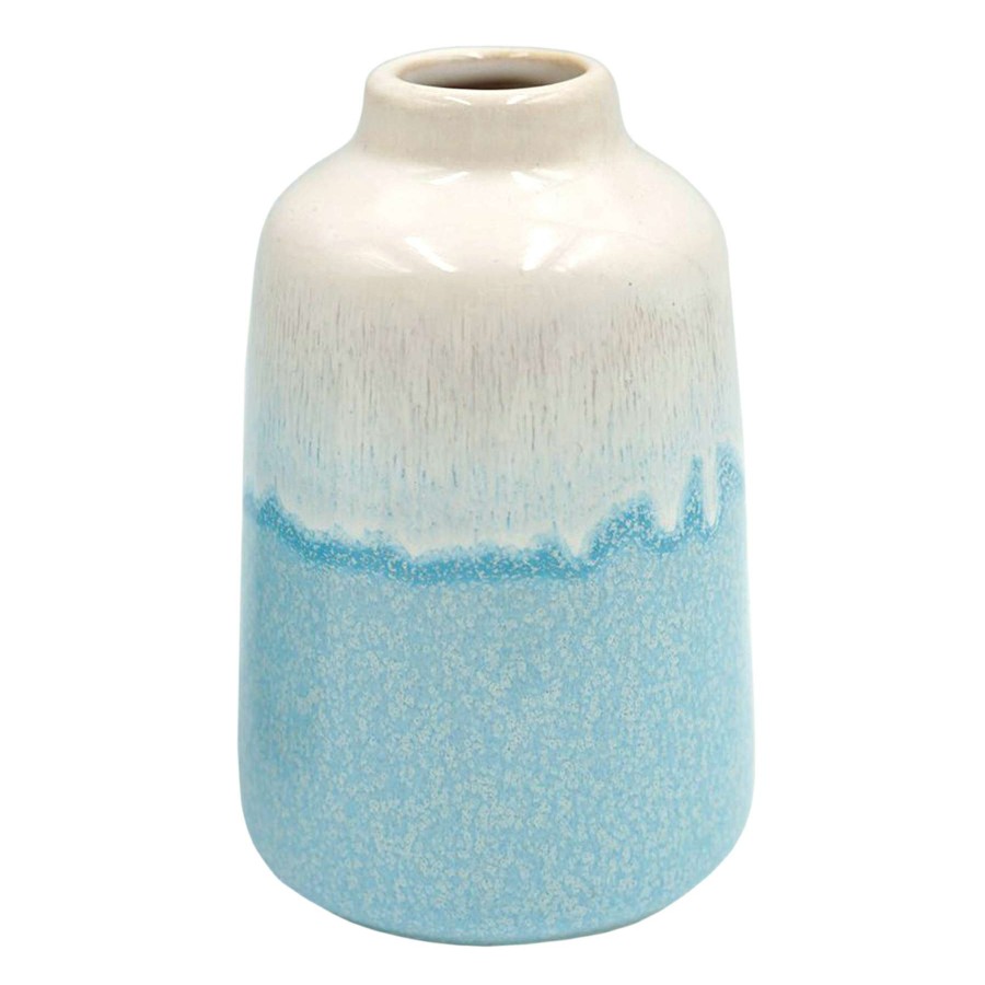 Home Accents * | Ty Pennington Blue & White Ceramic Vase, 5 Limited Edition