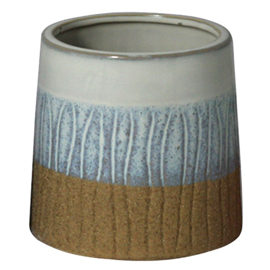 Home Accessories * | Natural Glazed Ceramic Citronella Candle At Reduced Price