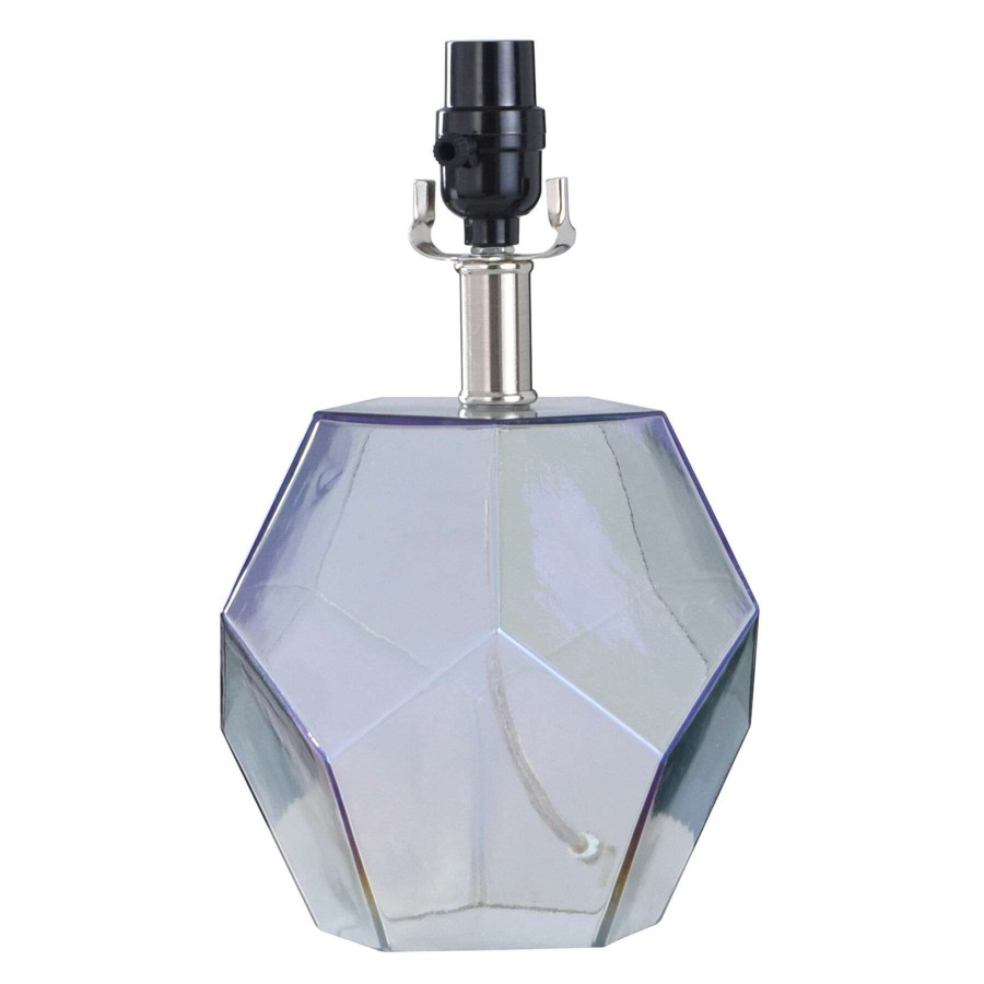 Home Accessories * | Iridescent Glass Mini Accent Lamp, 9 Lower Prices