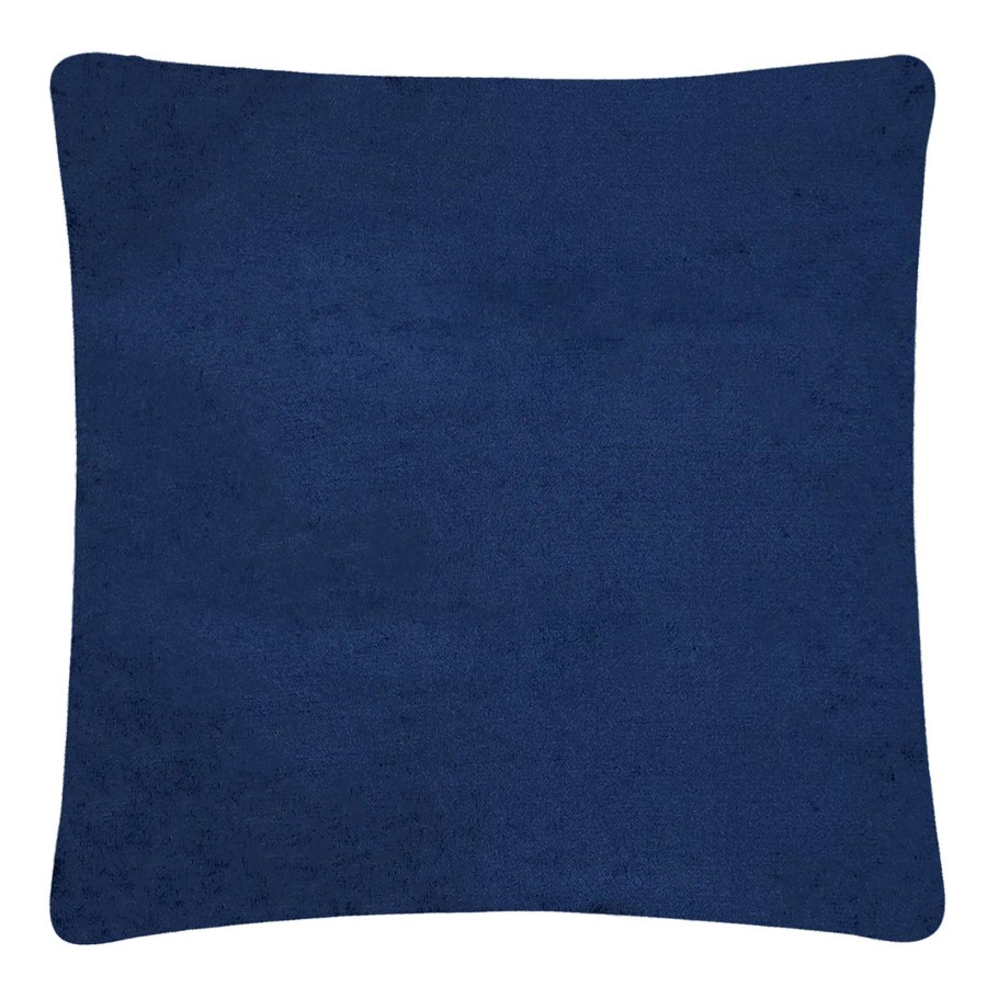 Home Accessories * | Laila Ali Blue Crinkle Throw Pillow, 18 At Reduced Price