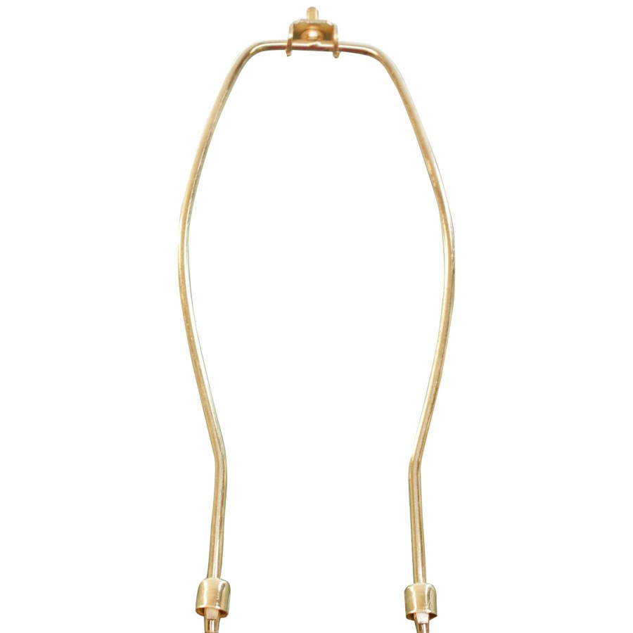 Home Accessories * | 10In. Gold Metal Harp Hot Sale