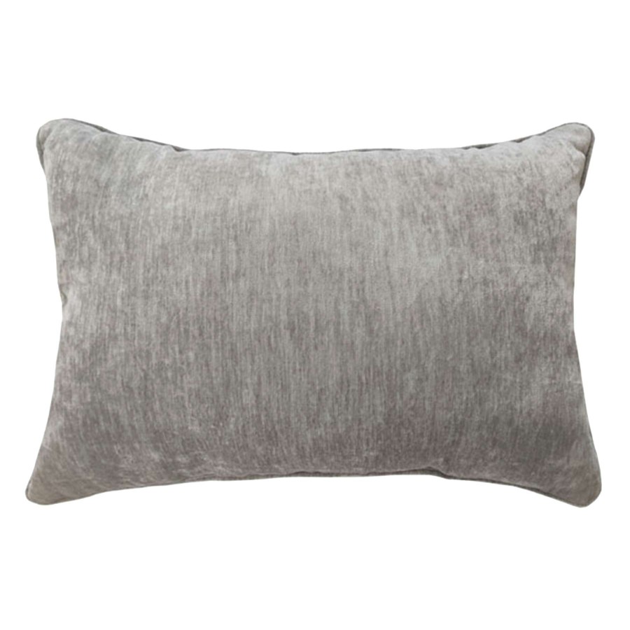 Home Accessories * | Maya Grey Chenille Throw Pillow, 14 20 Latest Fashion