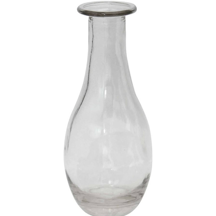 Home Accents * | Clear Glass Bud Vase, 6.5 Good Quality