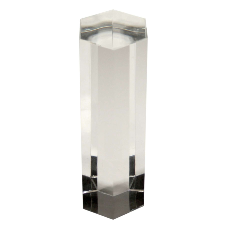 Home Accents * | Laila Ali Glass Crystal Pillar, 6 Shop