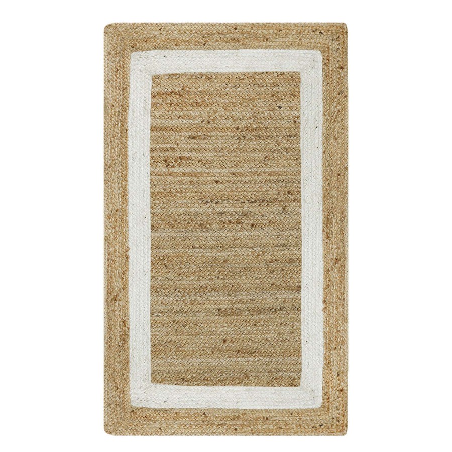 Rugs & Curtains * | (B728) Kinsey Natural Border Accent Rug, 3 5 Lower Prices