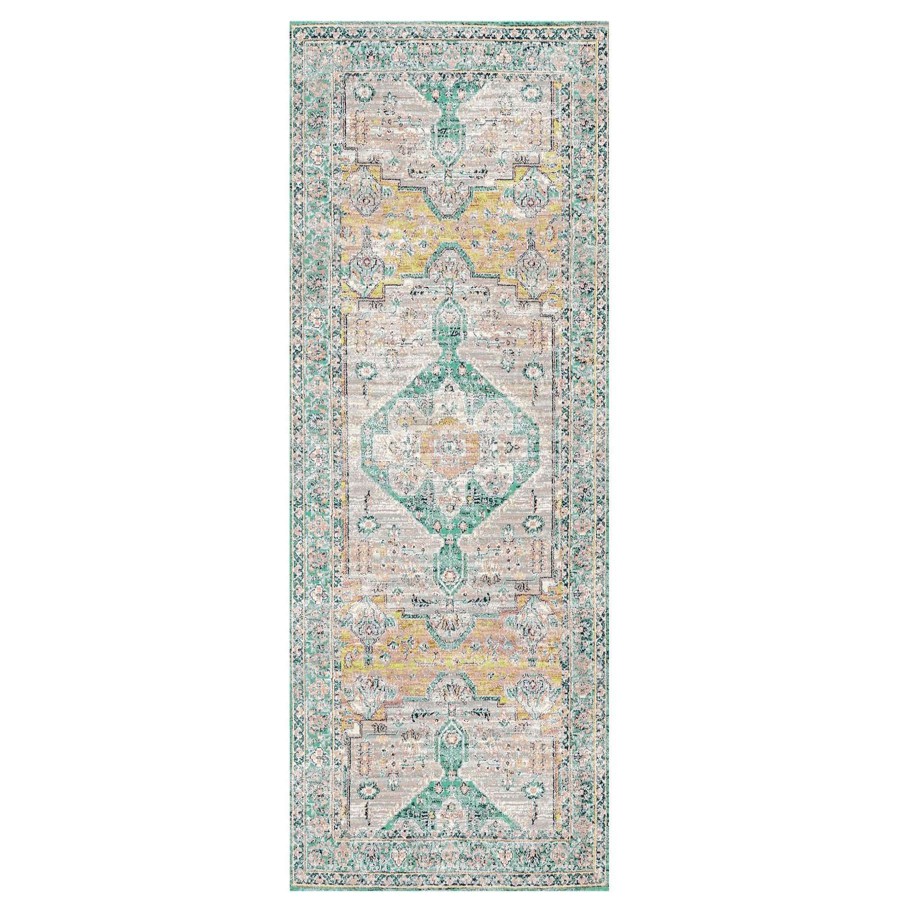 Rugs & Curtains * | Cameron Pastel & Multicolor Runner Rug, 22 59 Exclusive Design