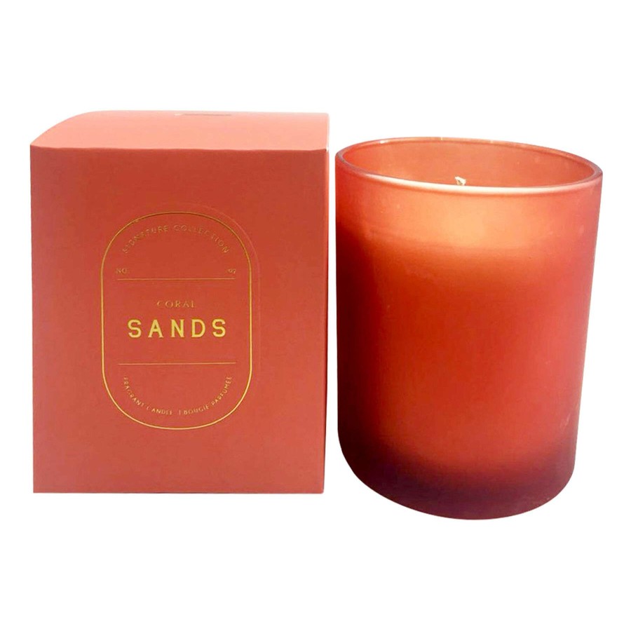 Home Accessories * | Coral Sands Scented Jar Candle, 10Oz Latest Fashion