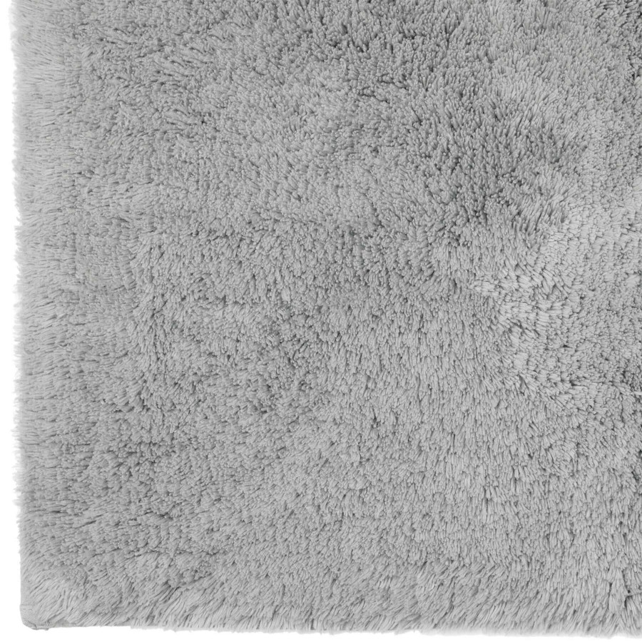 Rugs & Curtains * | Hygro Grey Cotton Bathmat 20X34 Reliable Quality