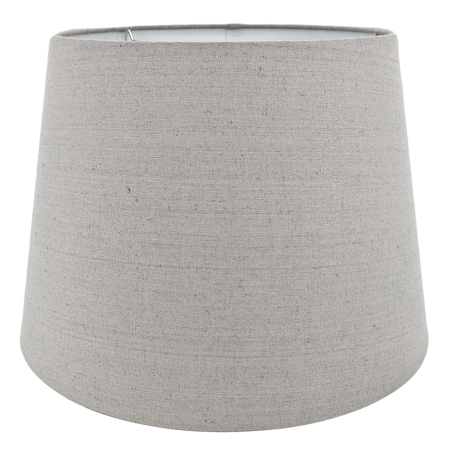 Home Accessories * | Grey Oversized Lamp Shade, 12 13 Outlet