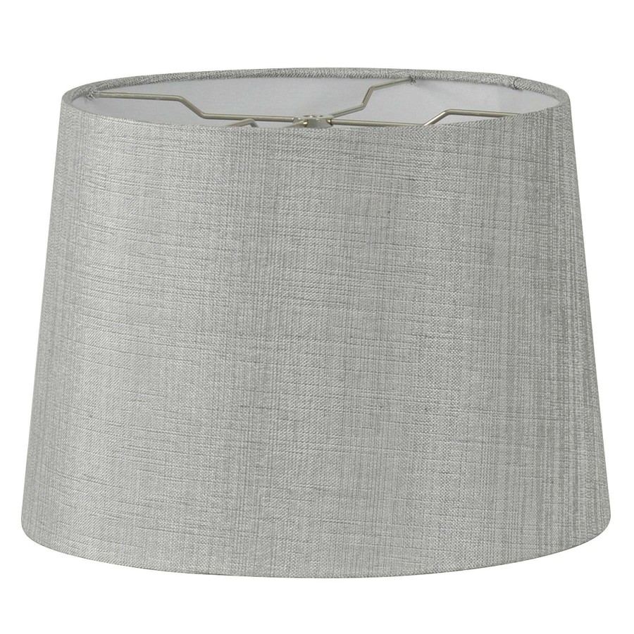 Home Accessories * | Light Grey Table Lamp Shade, 10 12 Discounts