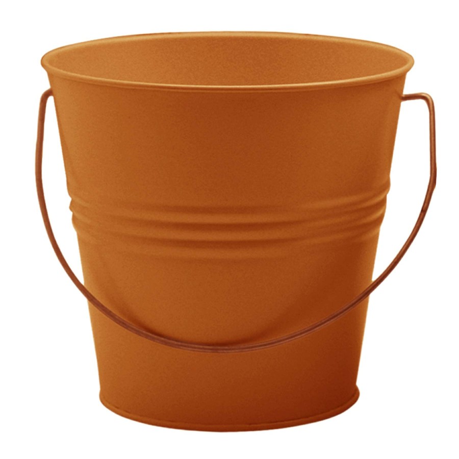 Home Accessories * | 2-Pack Orange Paint Bucket Citronella Candles, 8Oz At Reduced Price