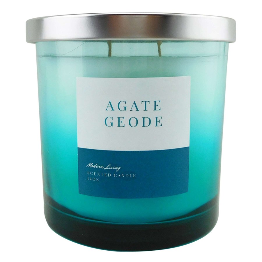 Home Accessories * | Laila Ali Agate Geode Scented Jar Candle, 14Oz Exceptional Design