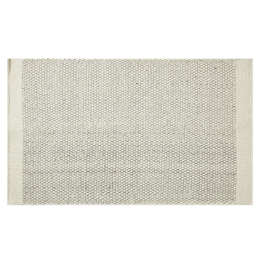 Rugs & Curtains * | Beckett Ivory Cotton Accent Rug, 27 45 Fantastic Model