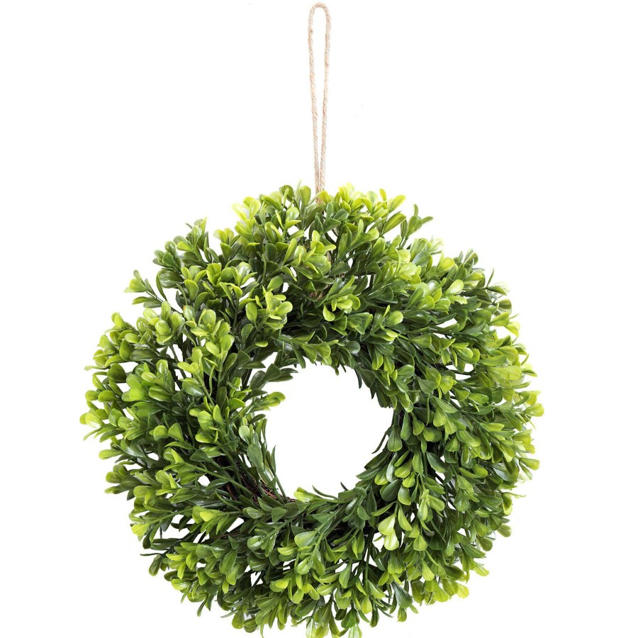 Home Accessories * | Boxwood Wreath, 10 Discounts