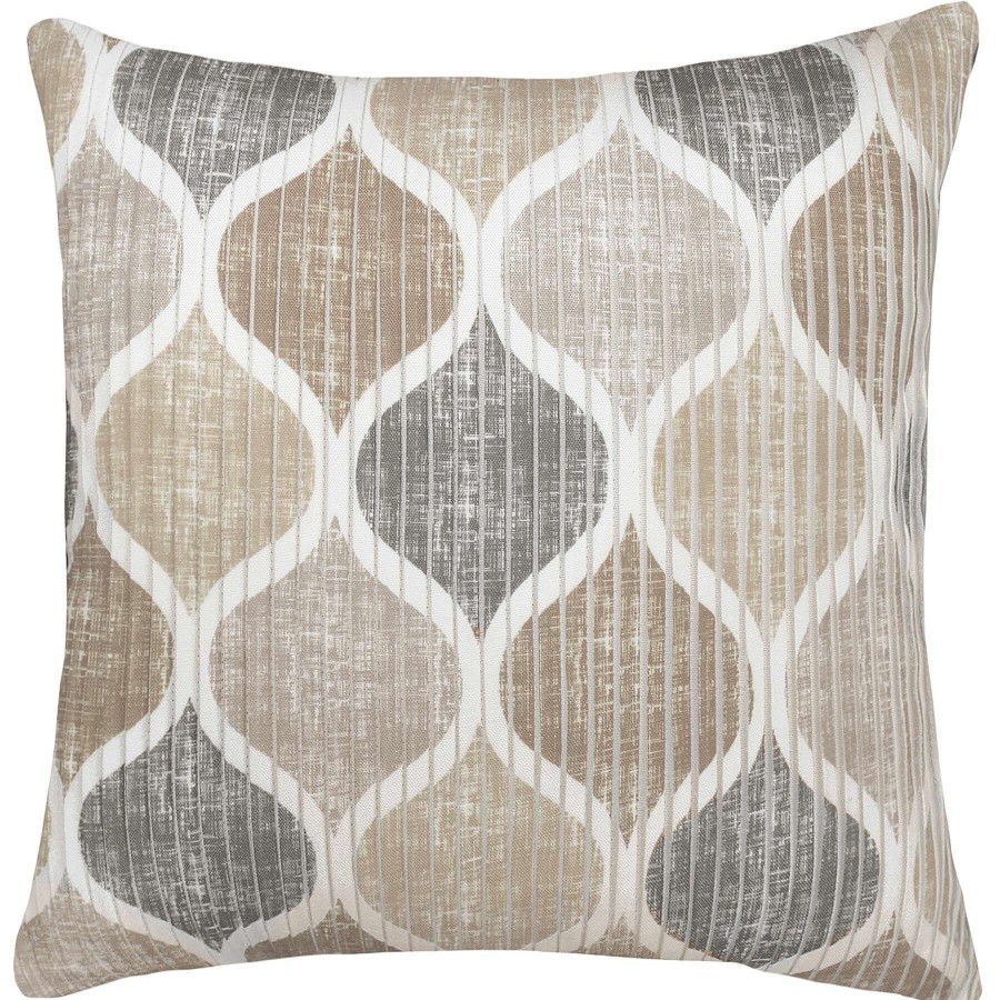 Home Accessories * | Hollis Natural Pleated Throw Pillow, 18 Limited Edition