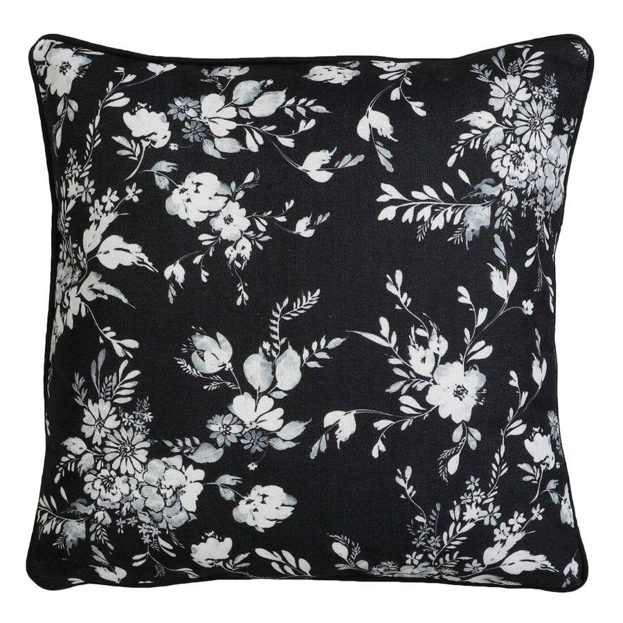 Home Accessories * | White Floral Lapeer Floral Pillow 18X18 Classical Style