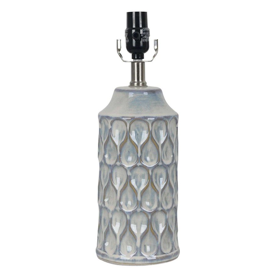 Home Accessories * | Blue & White Ceramic Accent Lamp, 15 Discount Store