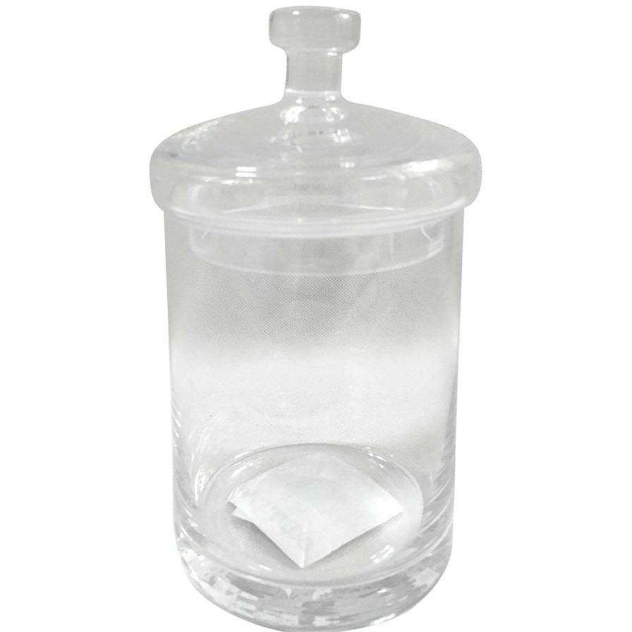 Home Accents * | Clear Glass Cylinder Jar, 7 Fire Sale