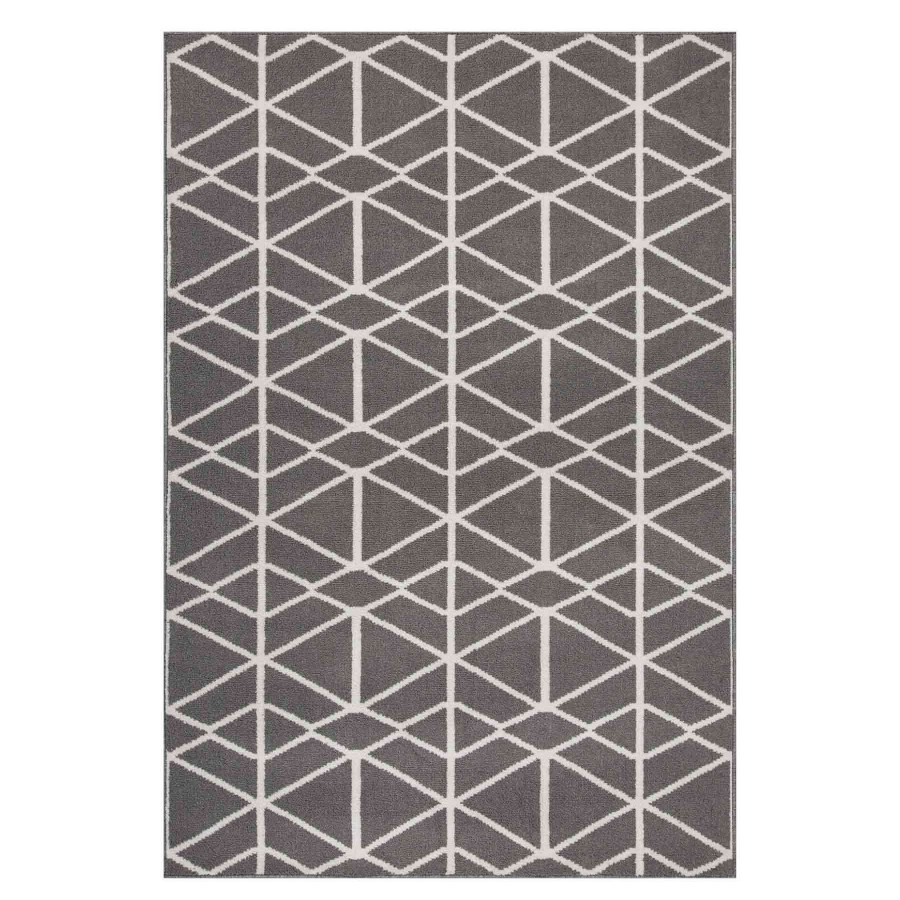 Rugs & Curtains * | (D509) Norway Abida Grey Area Rug, 5 7 Shop