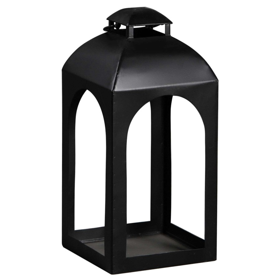 Home Accents * | Black Metal Lantern, 17 Discount Store