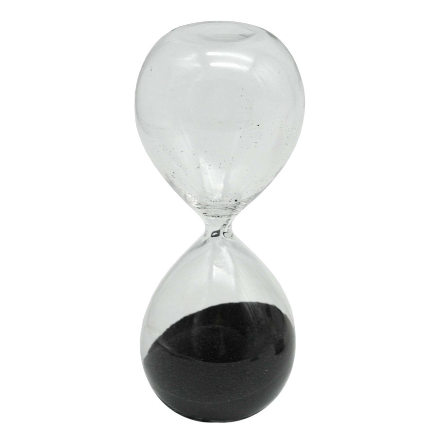 Home Accents * | Black Sand Hourglass, 5 Quality Guarantee