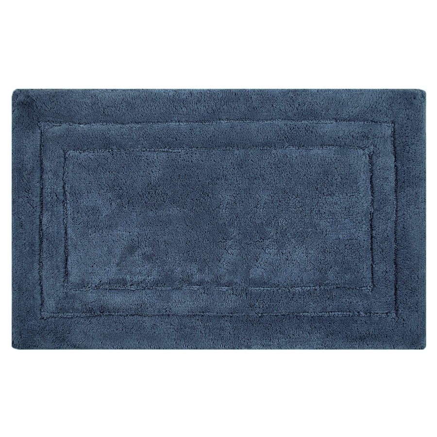 Rugs & Curtains * | Legends Marine Blue Bath Rug 21X34 Reduction In Price