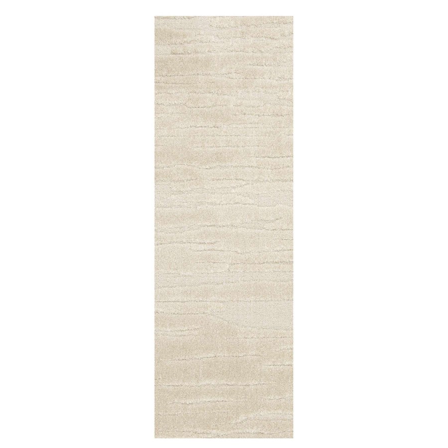 Rugs & Curtains * | (D559) Waterford Neutral Textured Runner, 2 7 Outlet Sale