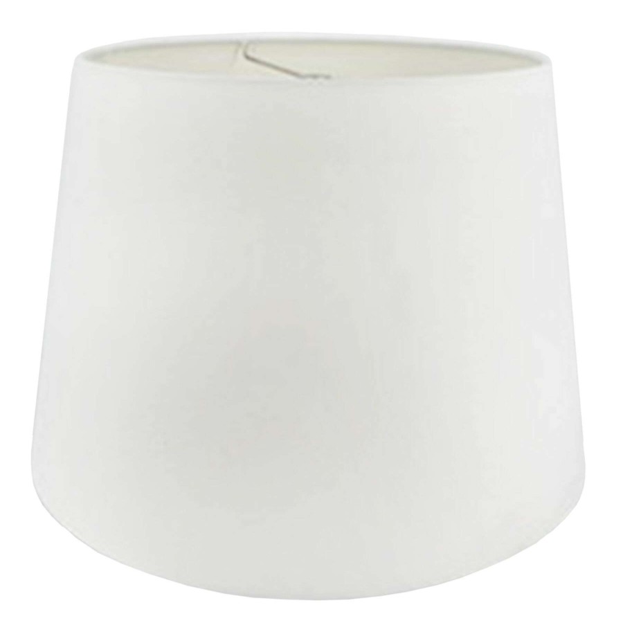 Home Accessories * | White Oversized Lamp Shade, 12 13 Outlet Sale