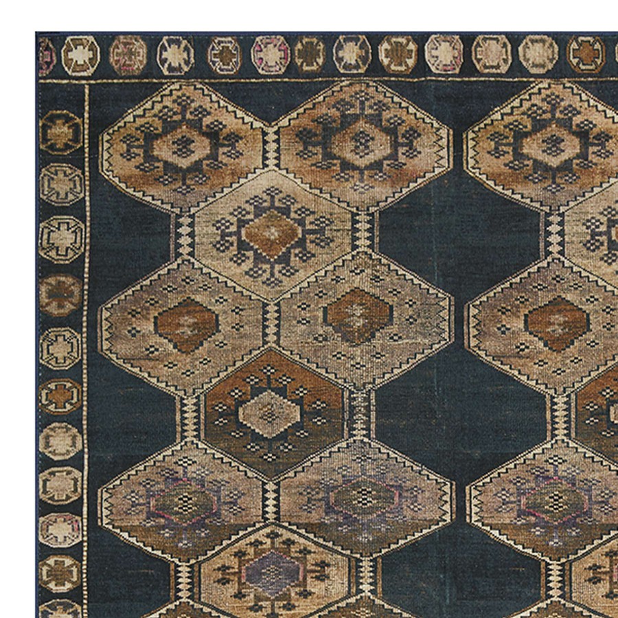 Rugs & Curtains * | (D571) Freya Black Medallion Washable Area Rug, 8 10 Outlet Sale