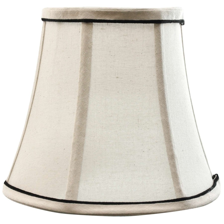 Home Accessories * | White Drum Mini Accent Lamp Shade, 7 8 Discount Store