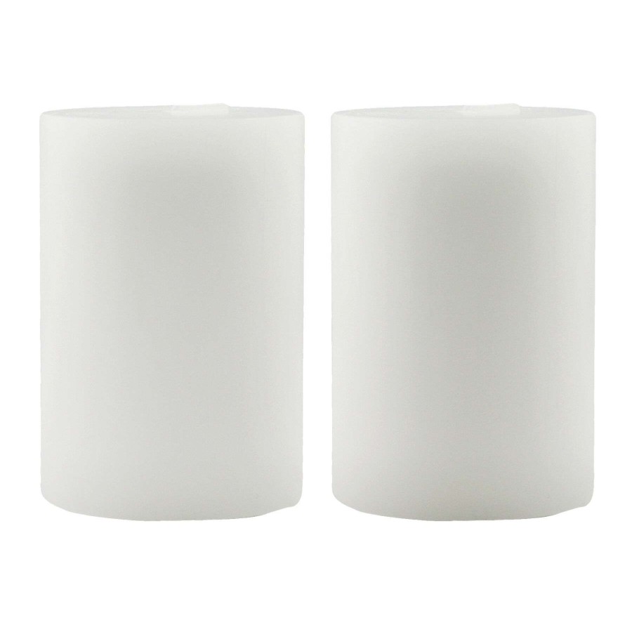 Home Accessories * | 2-Pack Citronella Pillar Candles Exactly Discount