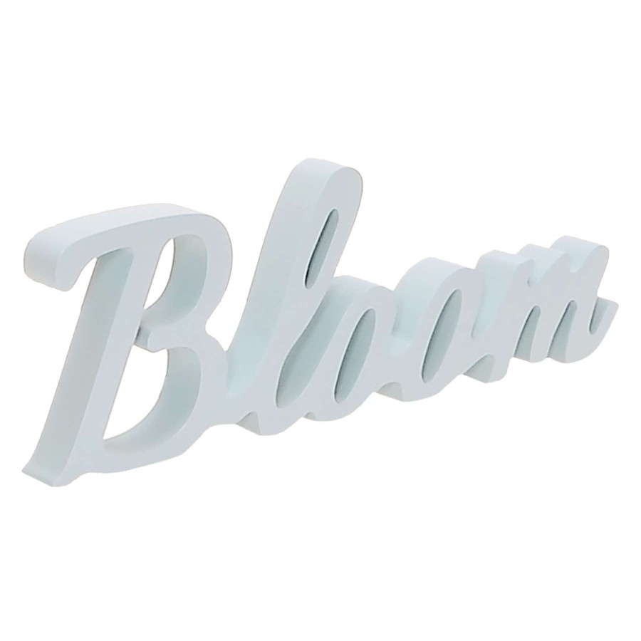 Home Accents * | Grace Mitchell Bloom Word Block Sign, 4 11 At Discount Prices