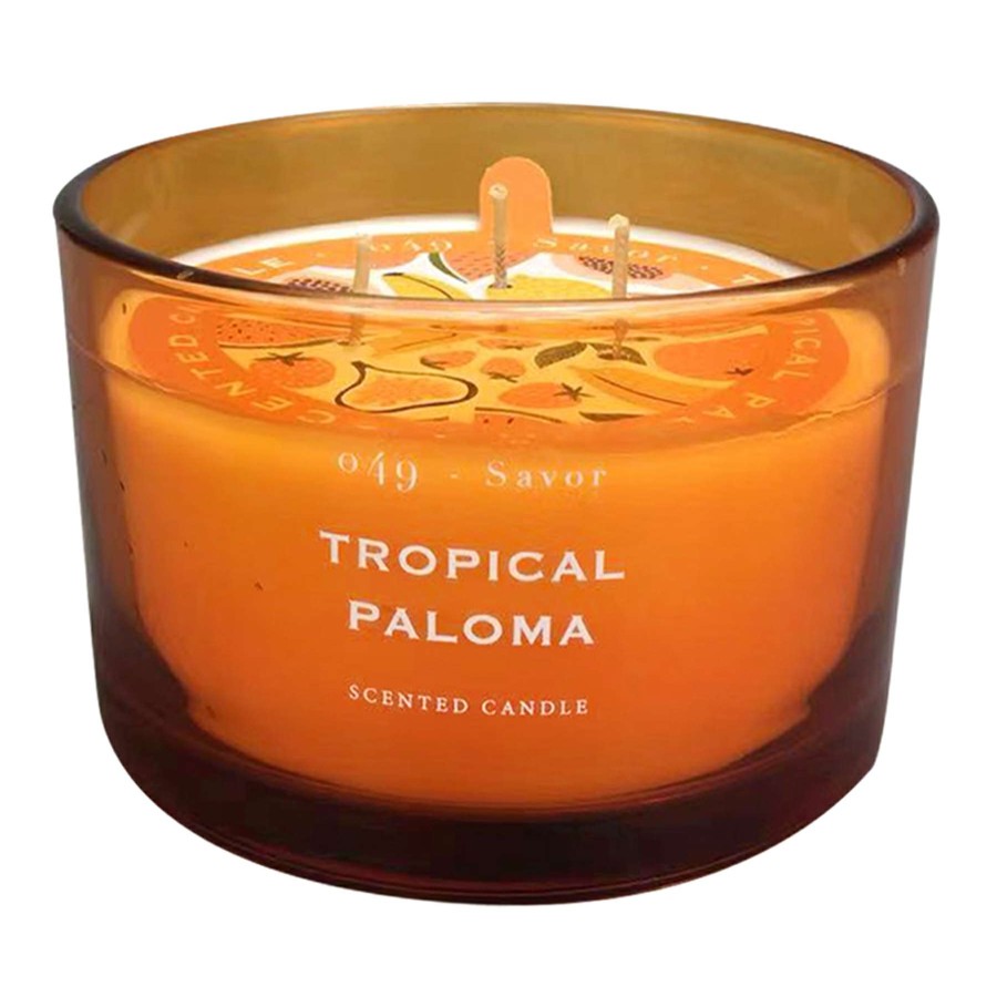 Home Accessories * | 3-Wick Tropical Paloma Scented Candle, 16Oz Hot Sale