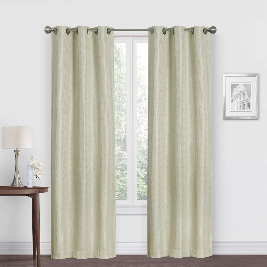 Rugs & Curtains * | Morisson Ivory Blackout Grommet Curtain Panel, 63 Exactly Discount